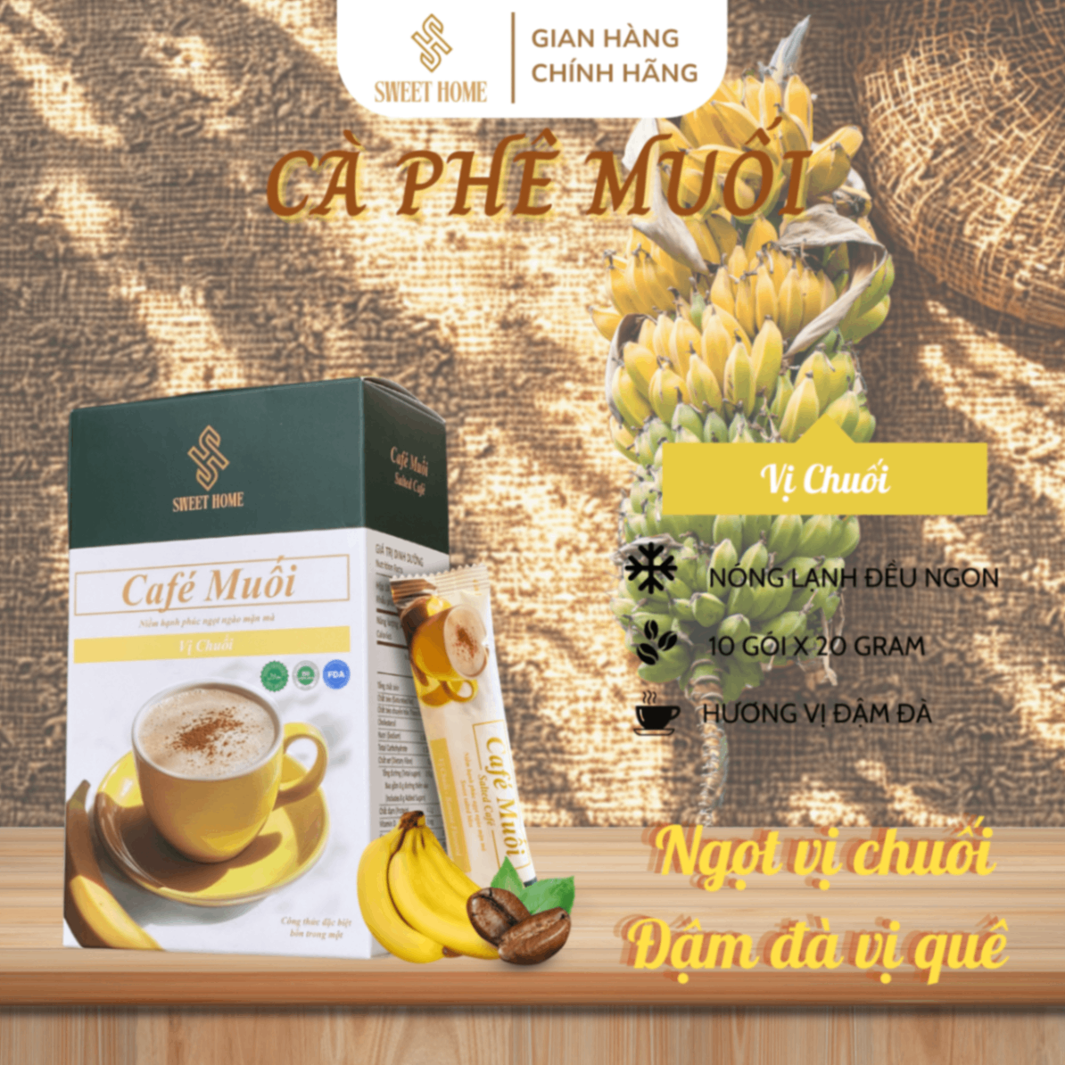Cà Phê Muối Vị Chuối