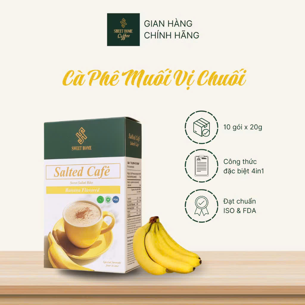 Cà Phê Muối Vị Chuối