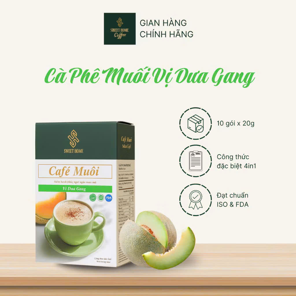 Cà Phê Muối Vị Dưa Gang
