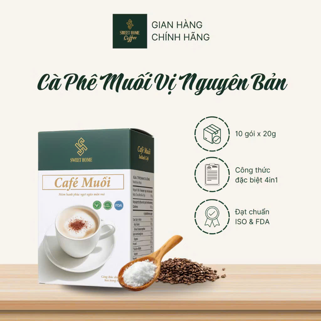 Cà Phê Muối Vị Nguyên Bản