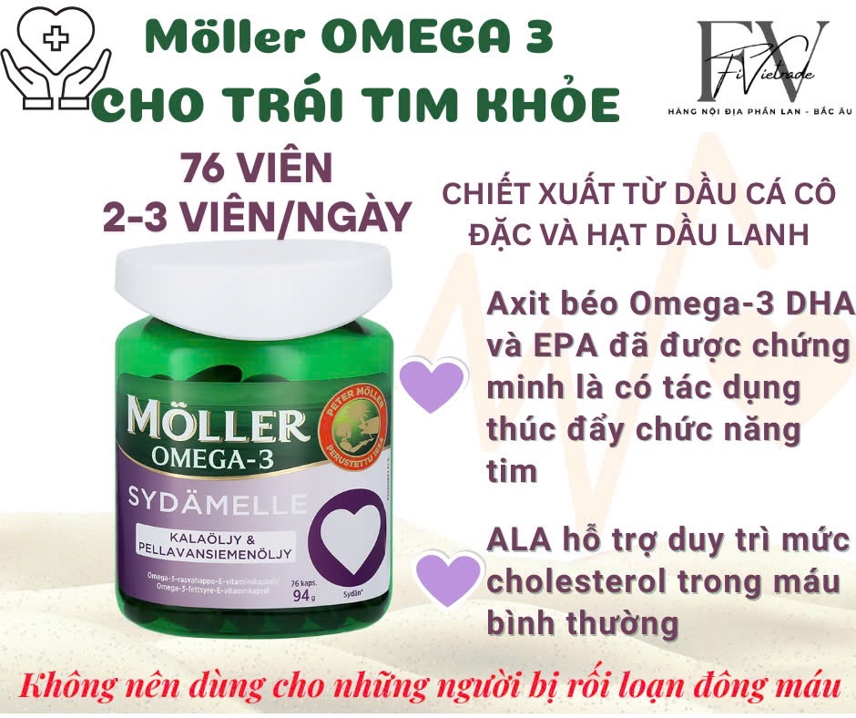 omega_3 sydamelle TIM MẠCH CAO CẤP