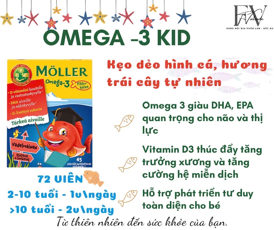 Omega3 DHA kids 72v