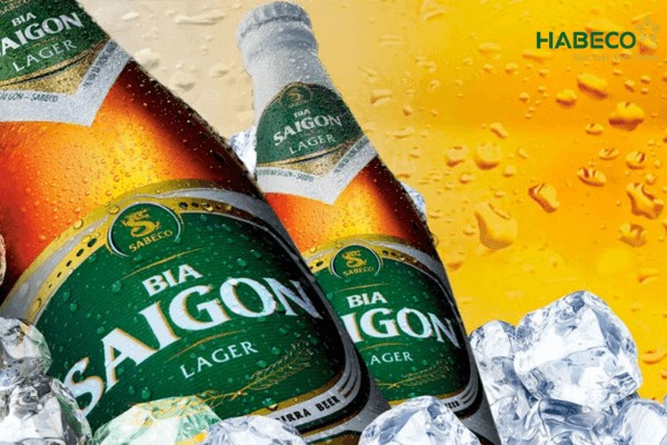 Bia Saigon Lager hay còn gọi là Bia Sài Gòn Xanh