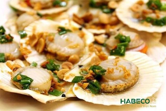 Các món nướng mỡ hành