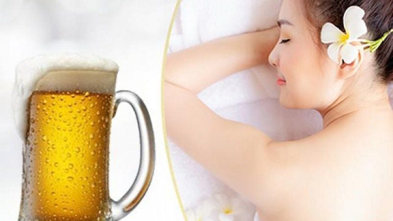 Cách tắm trắng bằng bia và bia có tốt cho da không?