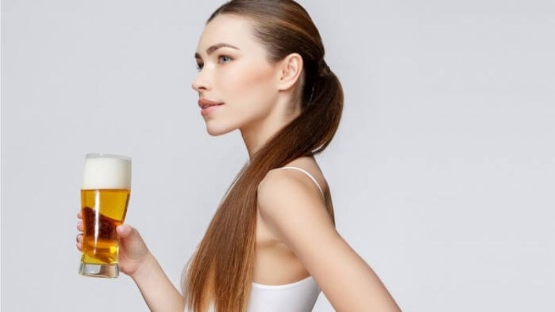 Cách trị gàu bằng bia hiệu quả