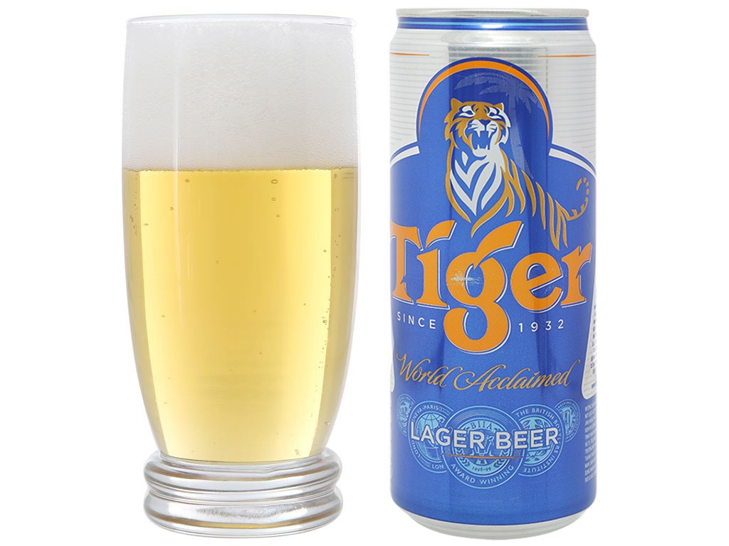 Calo và dinh dưỡng có trong một lon Tiger
