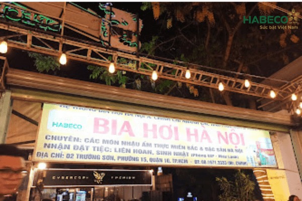 Bia hơi Hà Nội A Chính – Quán bia hơi Hà Nội tại Sài Gòn