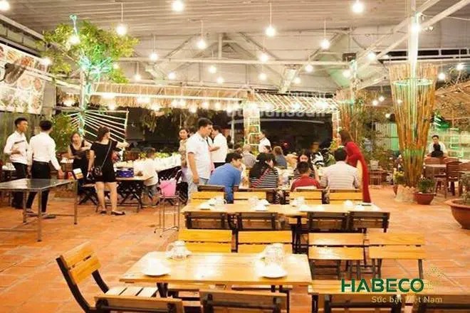 Decor quán nhậu bình dân