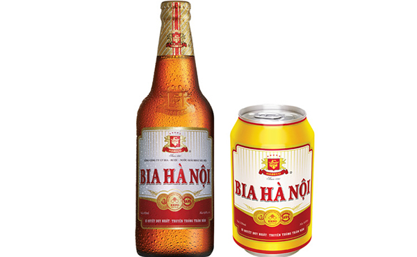 Giá bia Hà Nội nhãn vàng