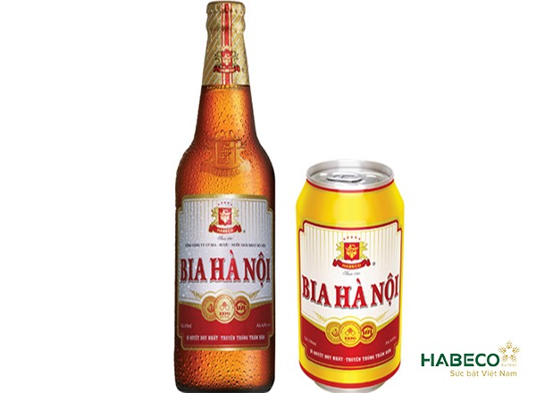 Bia Hà Nội nhãn vàng