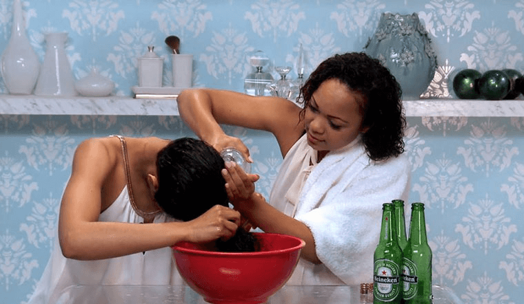 Làm tóc mềm mượt và vào nếp