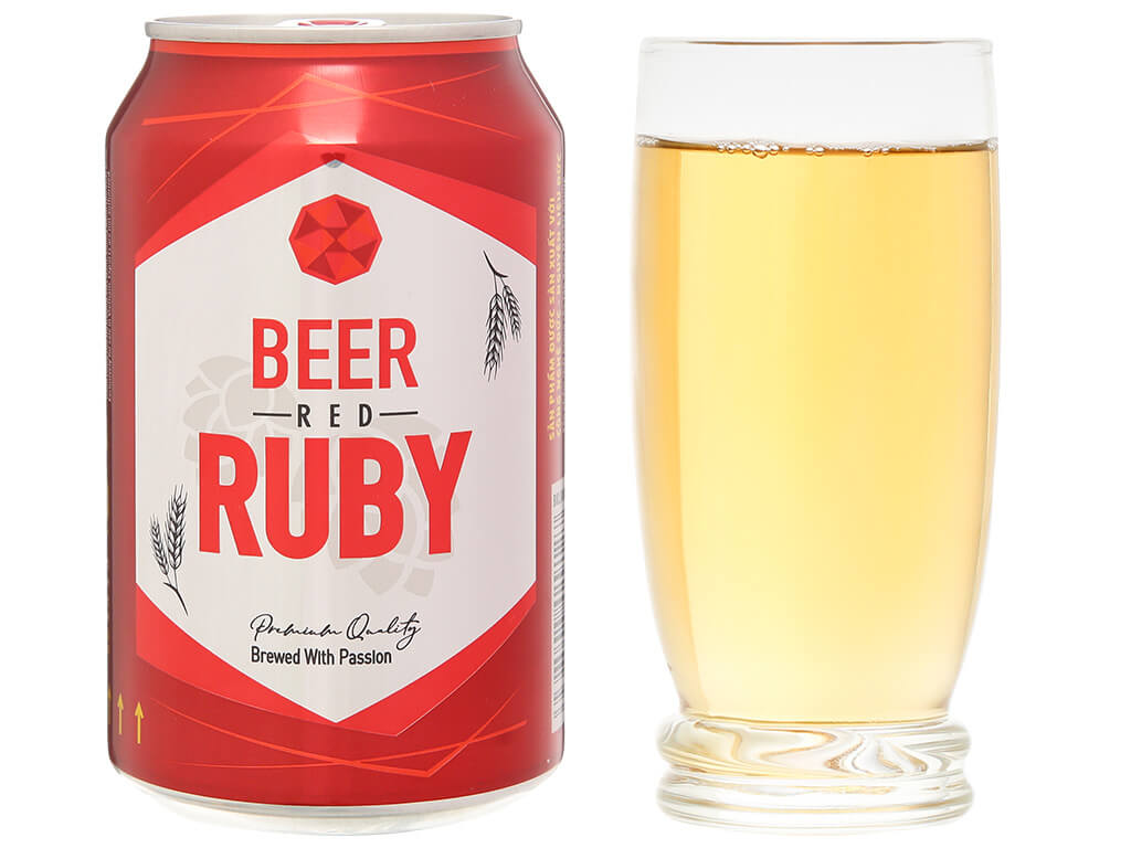 Nồng độ cồn có trong bia Ruby