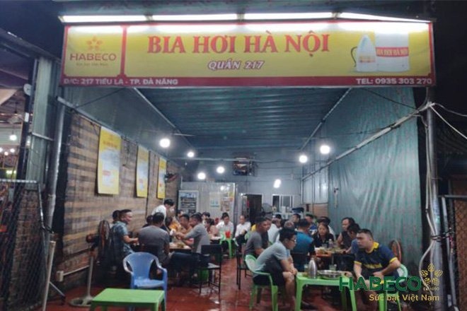 Quán bia hơi Hà Nội tại Đà Nẵng