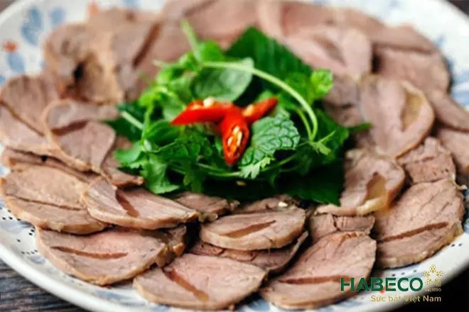thực đơn quán bia hơi Hà Nội