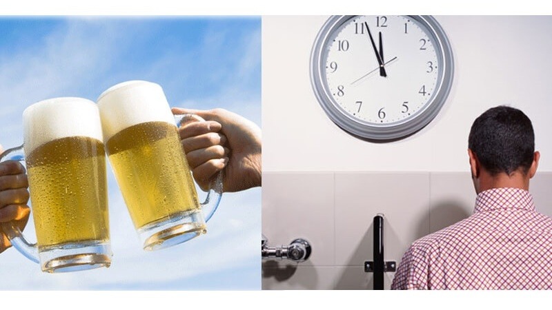Uống bia mà đi tiểu nhiều tốt hay xấu