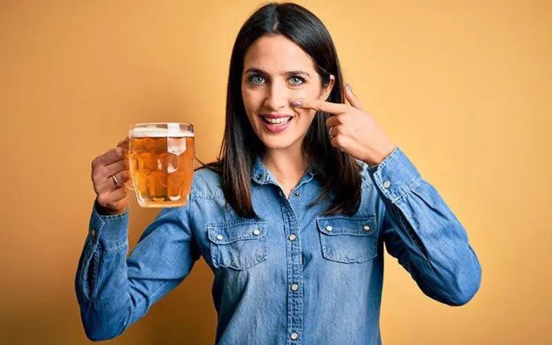 Uống bia nhiều có nổi mụn không theo từng loại bia và rượu