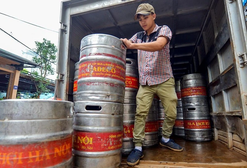 Đặc điểm nổi bật của bom bia Hà Nội 50 lít