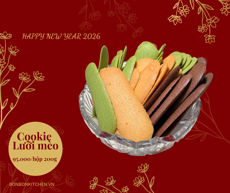 Bánh lưỡi mèo socola 200g