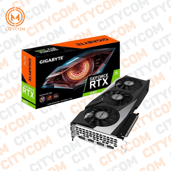 Card màn hình GIGABYTE GeForce RTX 3060 GAMING OC 12G (LHR) (GV-N3060GAMING-OC-12GD)