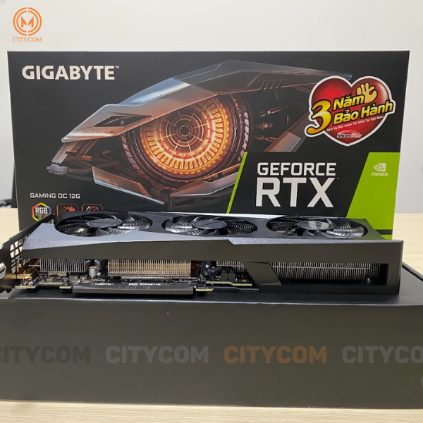 Card màn hình GIGABYTE GeForce RTX 3060 GAMING OC 12G (LHR) (GV-N3060GAMING-OC-12GD)