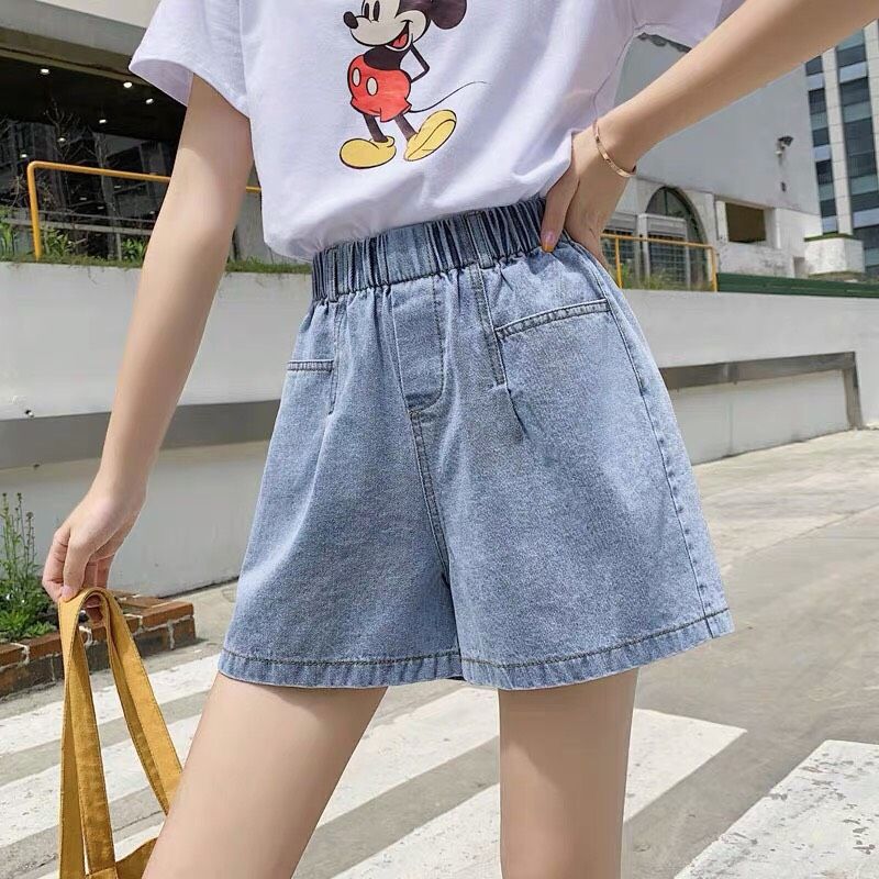 Quần short nữ jean khói QS280422-01