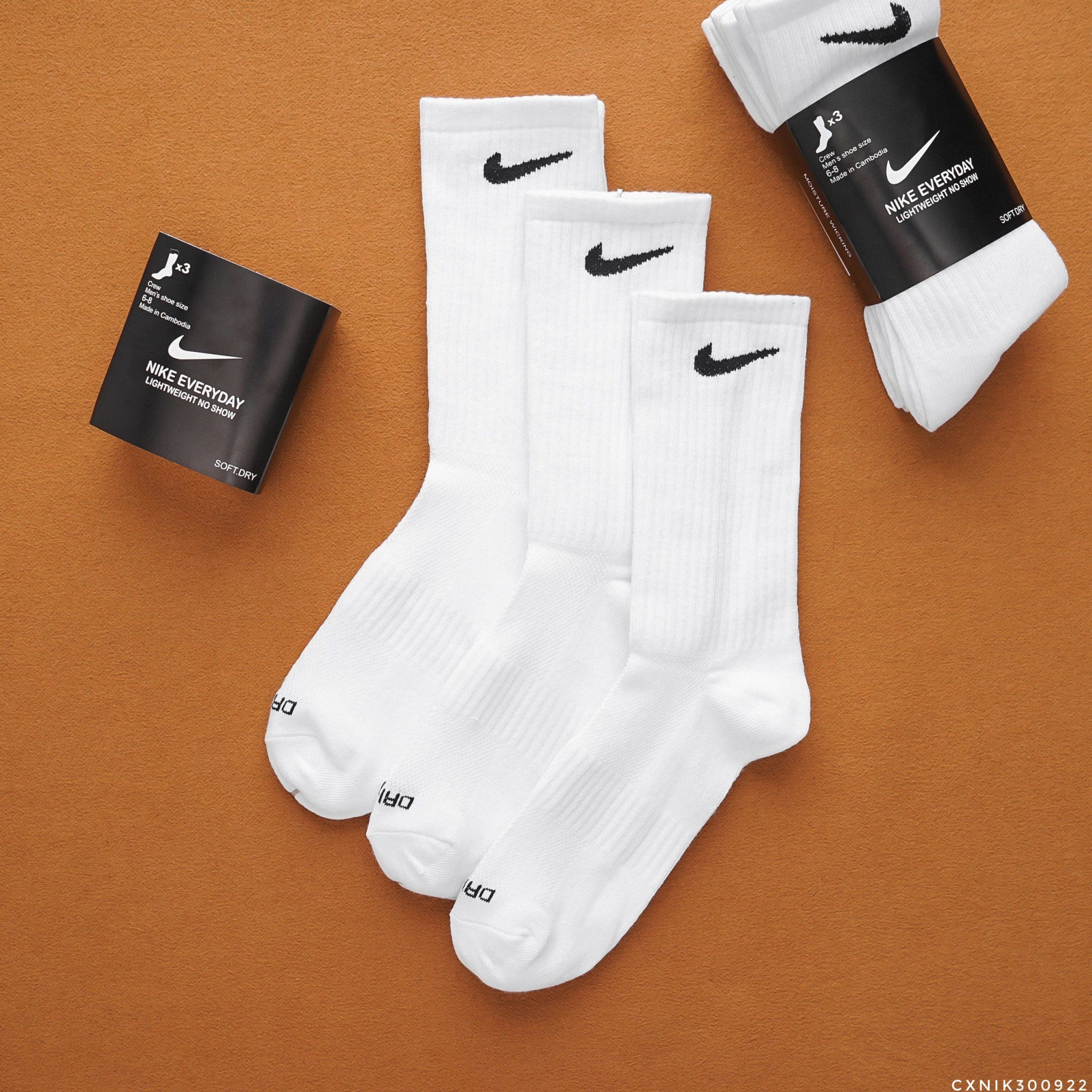 Vớ dài Nike 1 set 3 đôi TAT091022-01