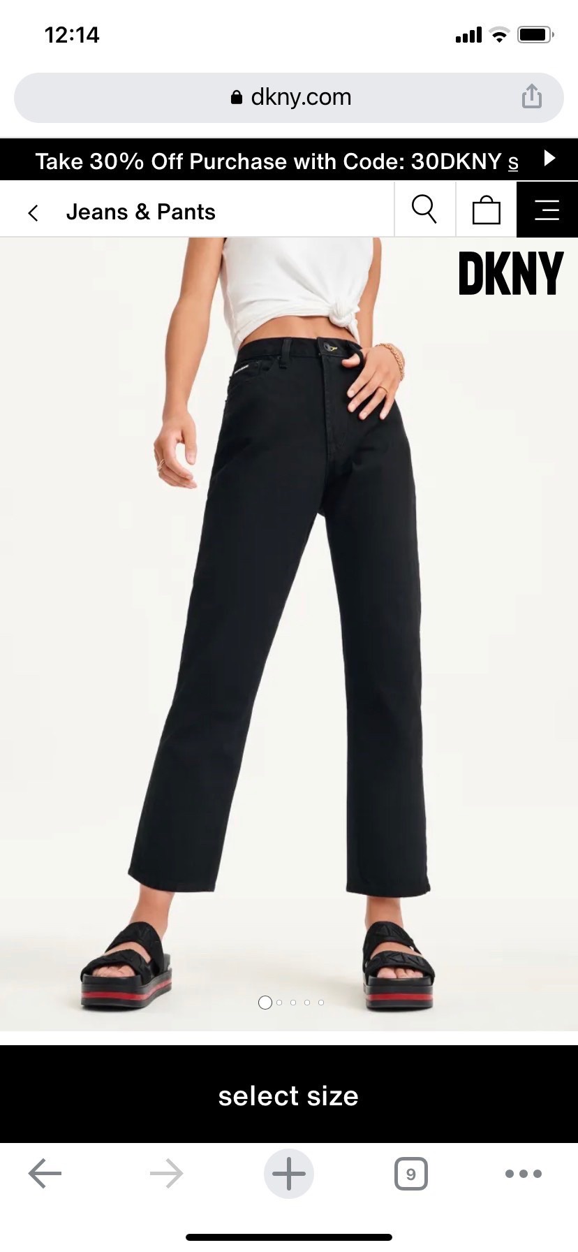 Quần jean nữ DKNY QJ180823-01