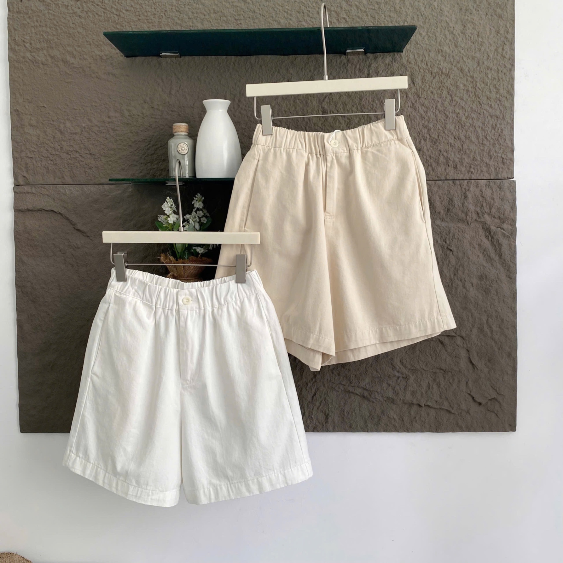 Quần short nữ thô QS240425-01