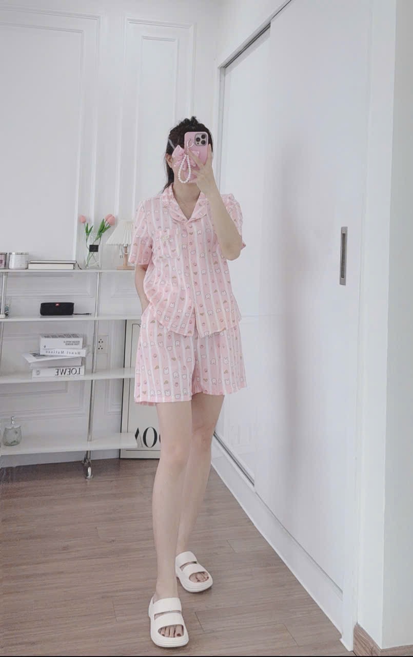 Bộ đồ nữ hoa BD300525-01