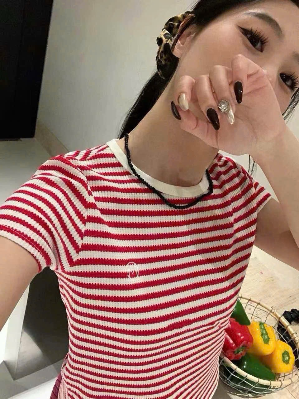 Áo len nữ kẻ AL150725-01