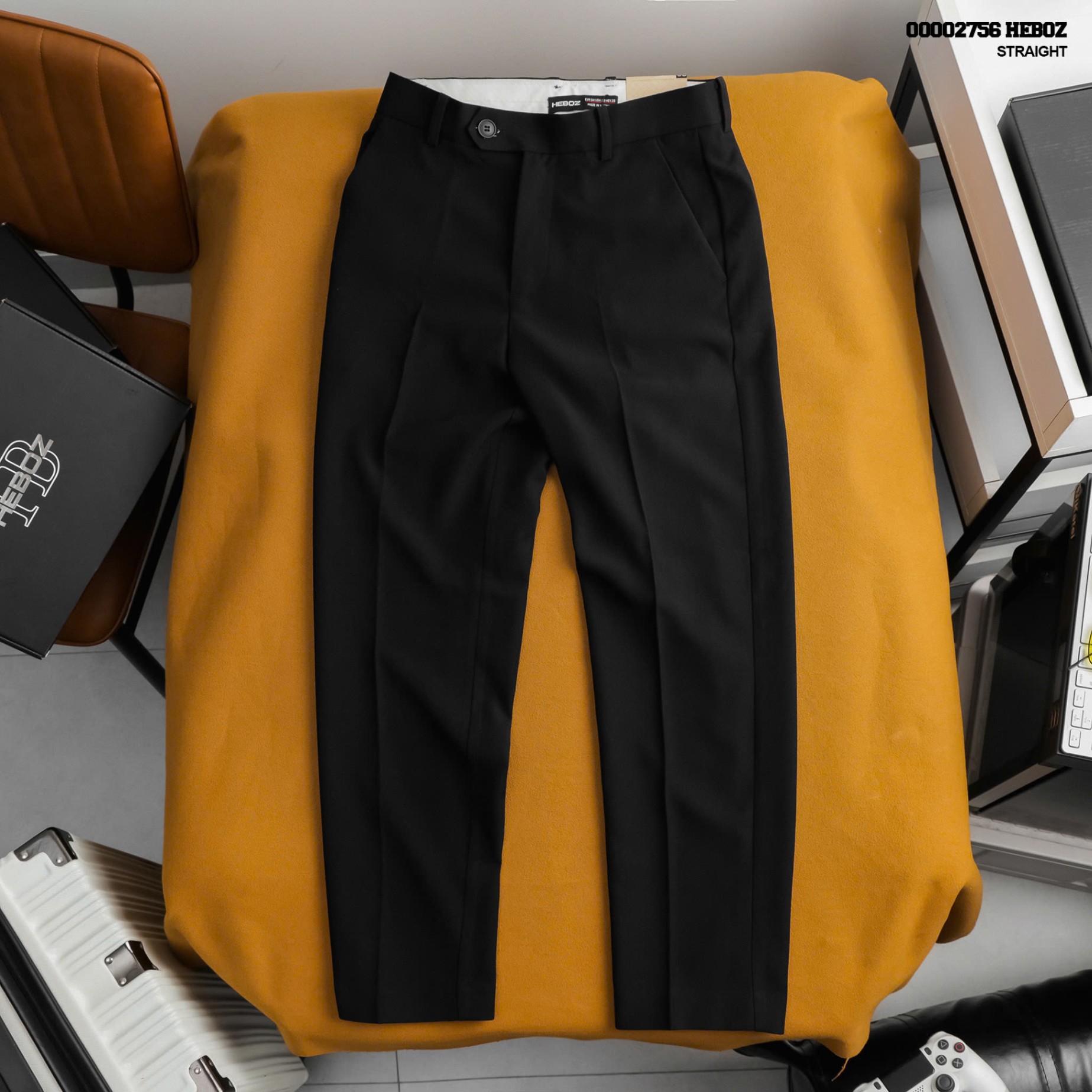 Quần vải nam HB suông QVN170825-02