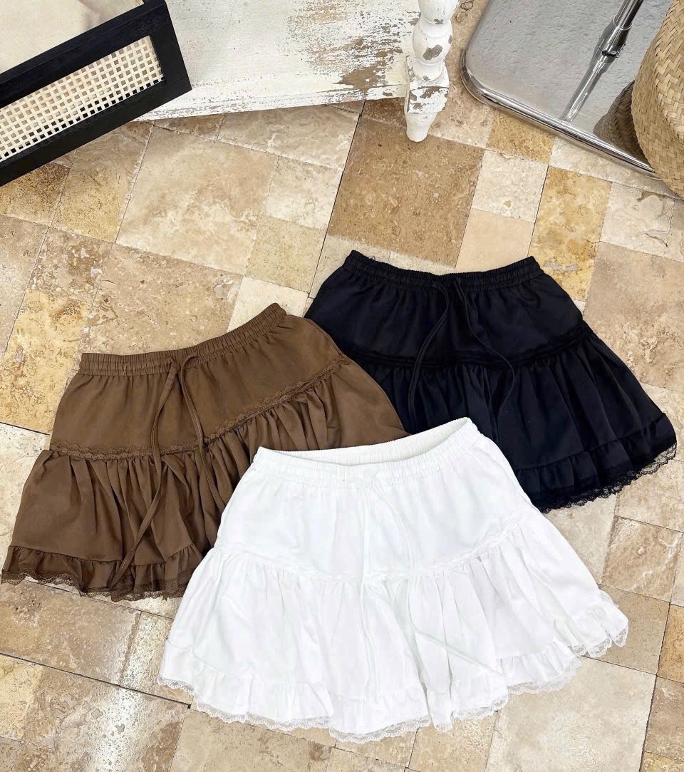 Chân váy nữ thô xoè CV260825-01