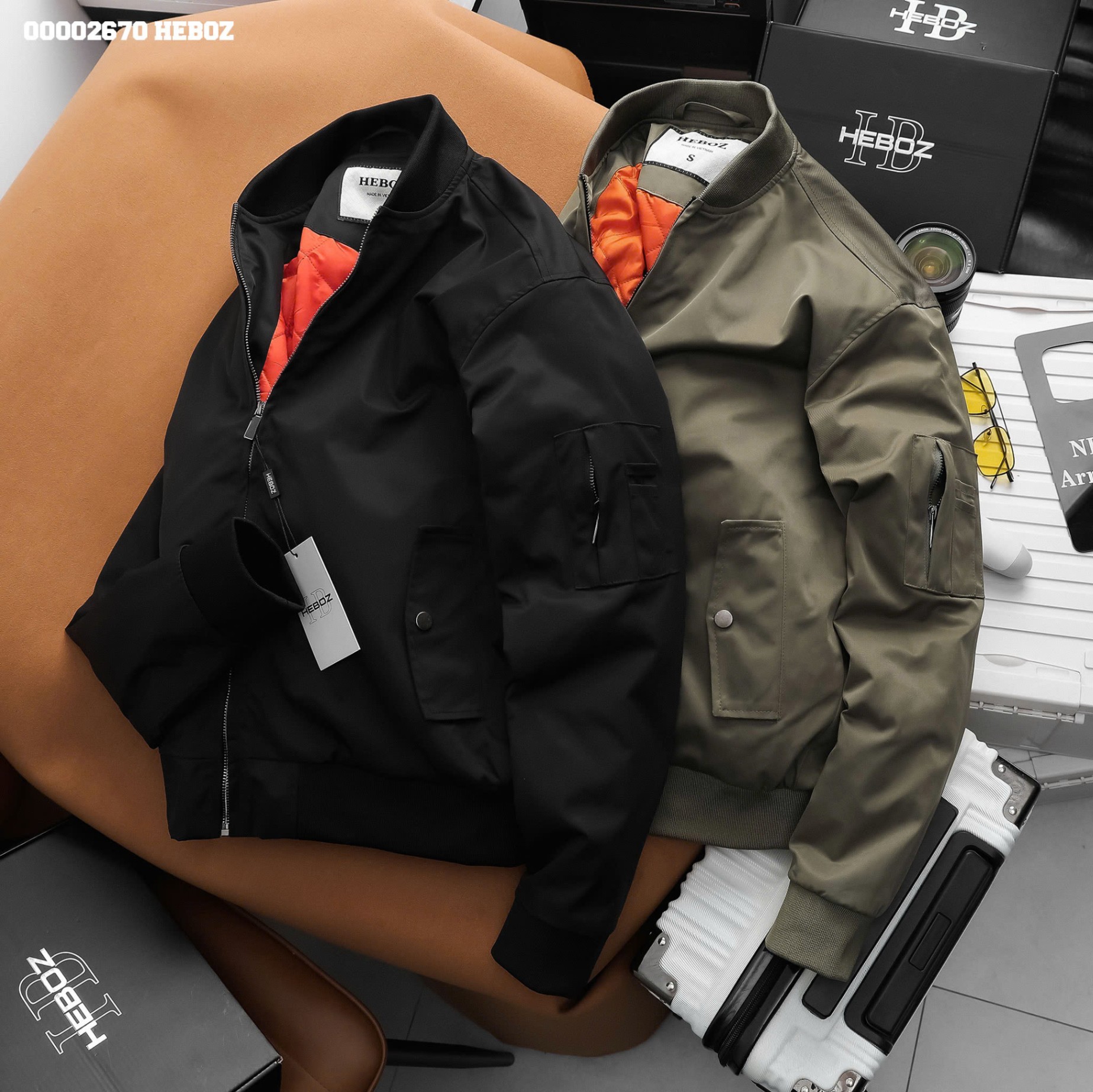 Áo khoác nam HB pilot AKN250925-01