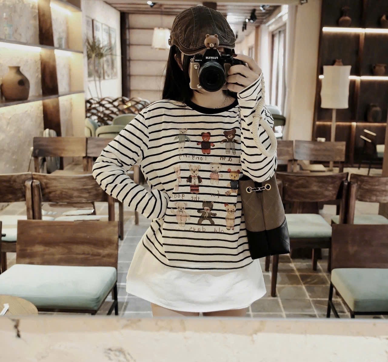 Áo thun nữ gấu AT211025-02