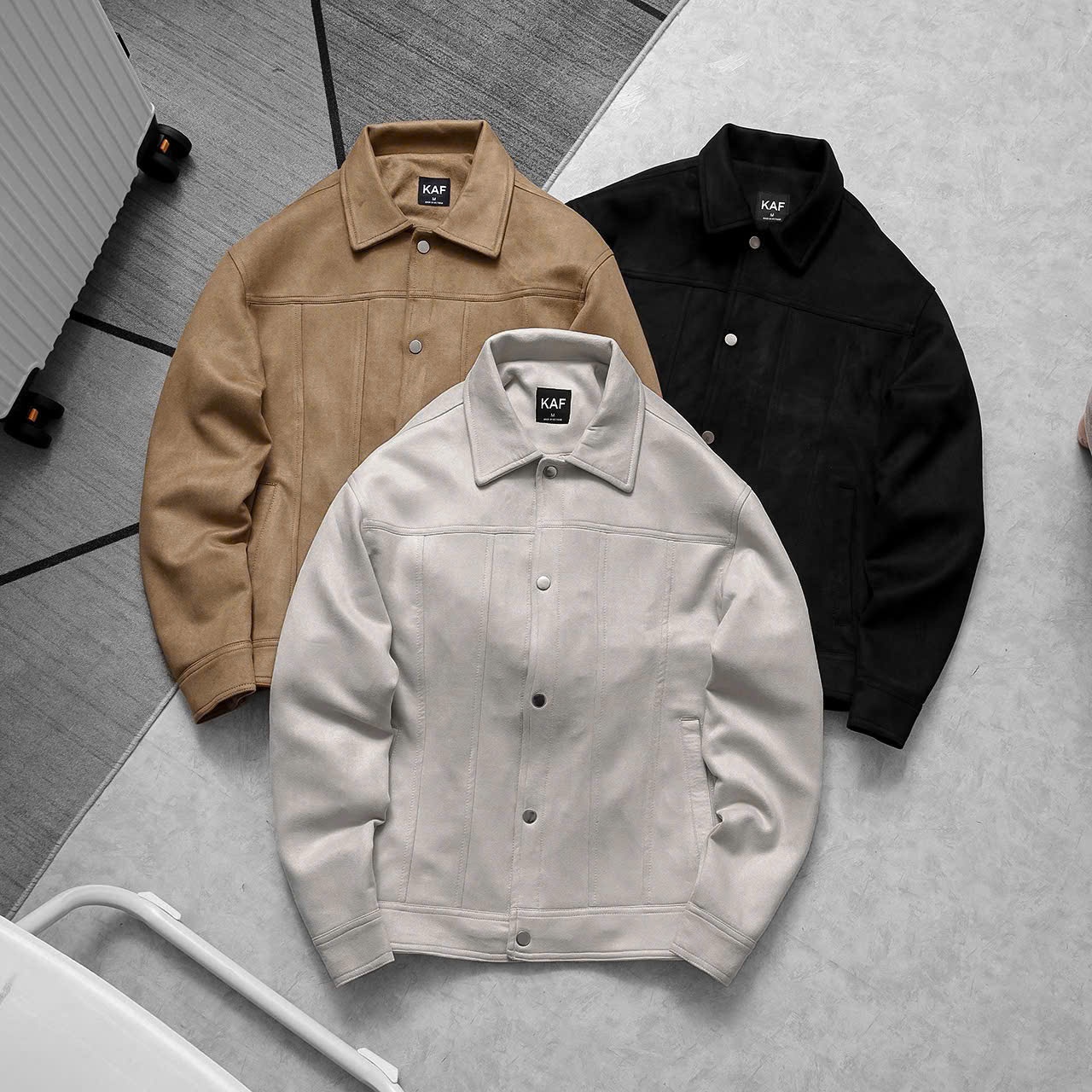 Áo bomber nam AKF da lộn AKN221025-01