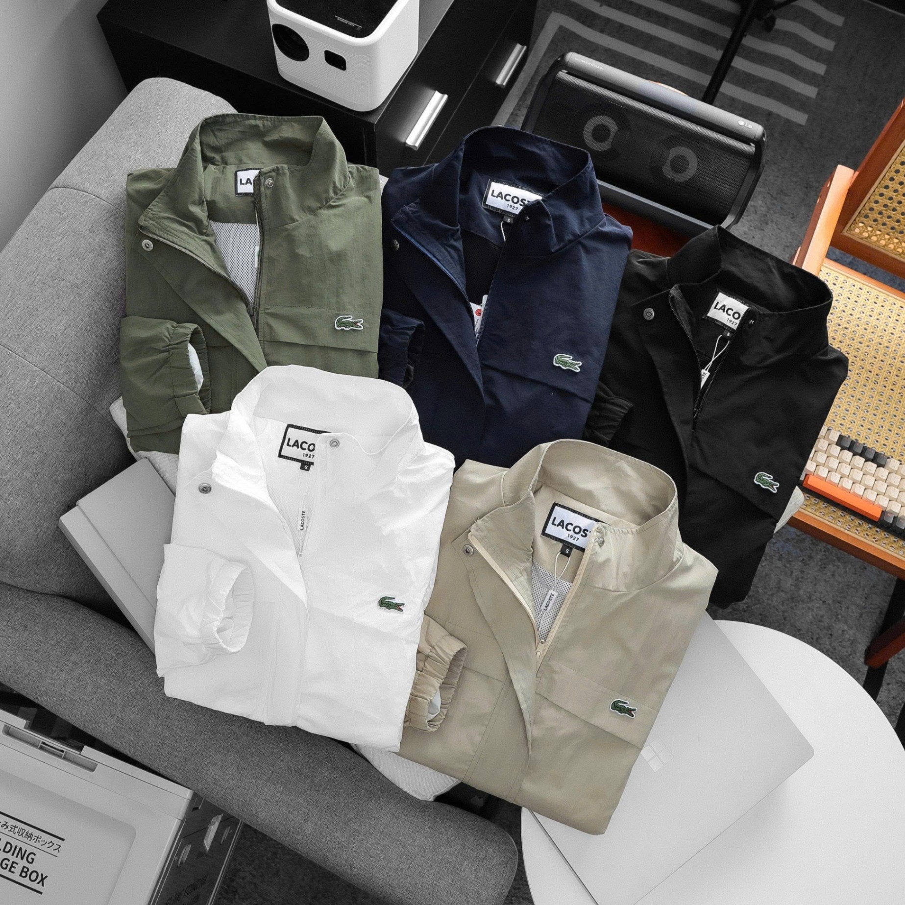 Áo khoác gió nhăn LCT AGN271025-01