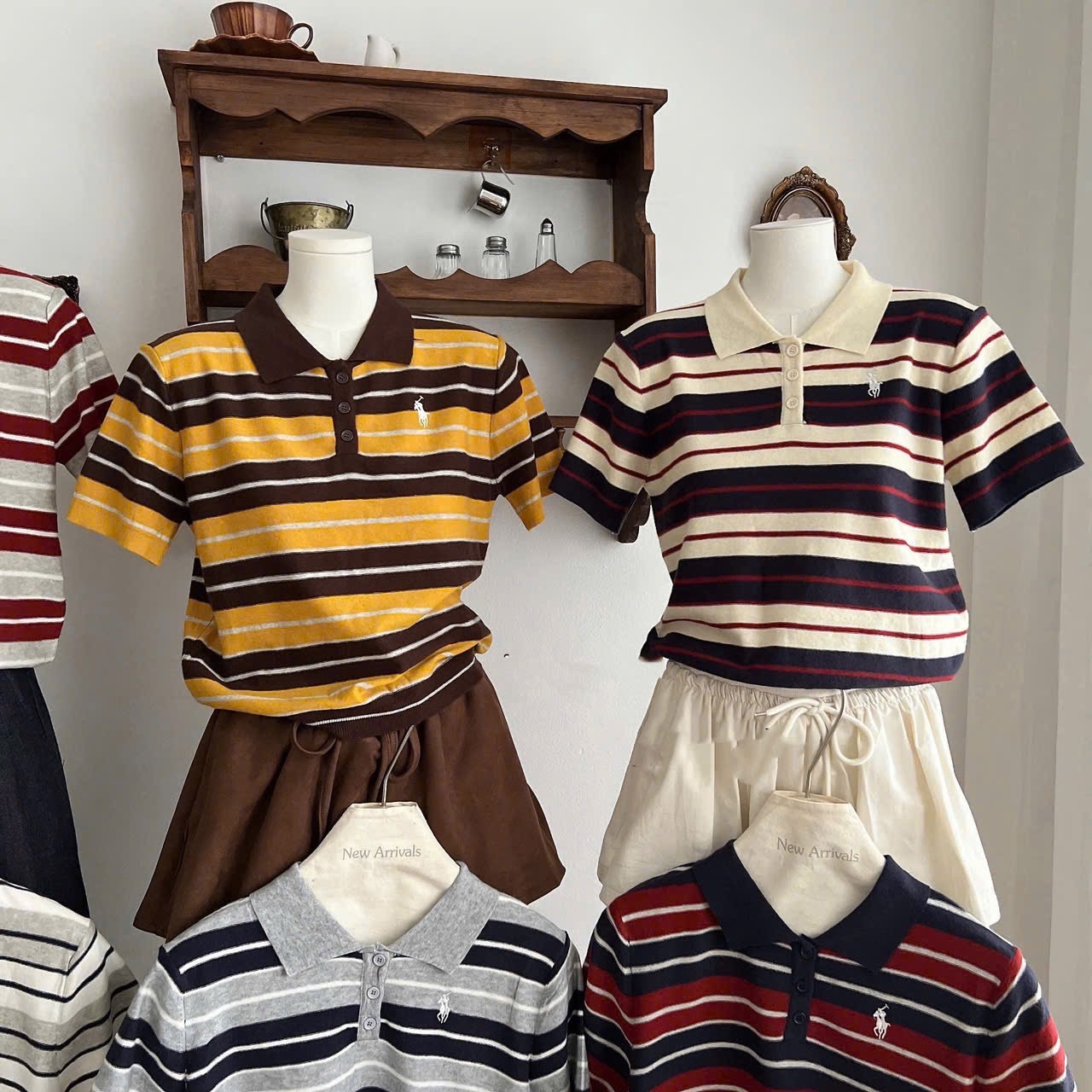 Áo len nữ kẻ AL041125-01