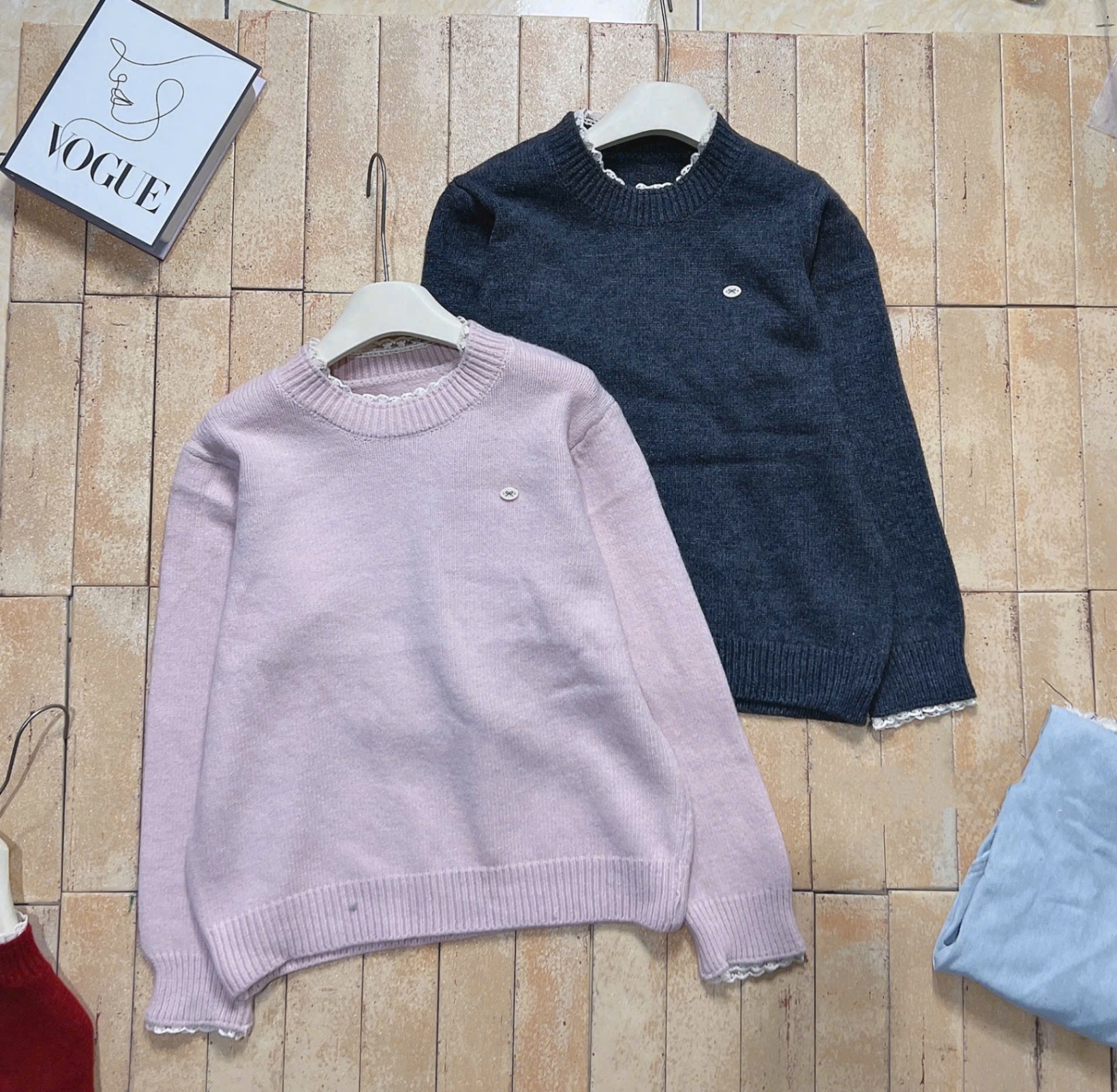 Áo len nữ cổ zen AL041125-03