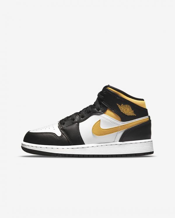 Giày Nike Air Jordan 1 Mid Black Racer Blue White