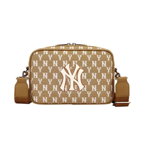 Túi MLB Monogram Jacquard Cross Bag New York Yankees