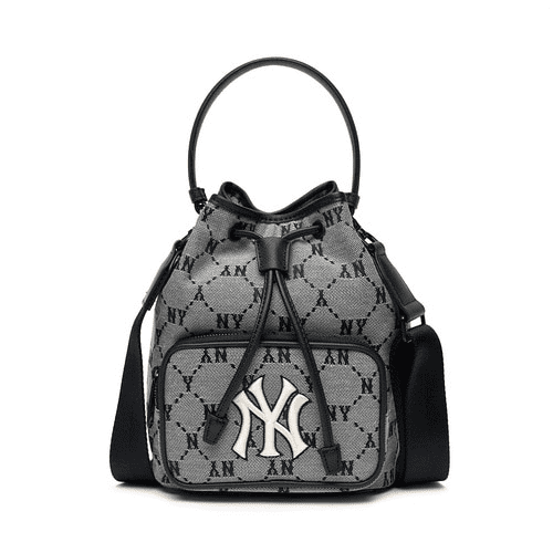 Túi MLB Monogram Diamond Jacquard New York Yankees Grey