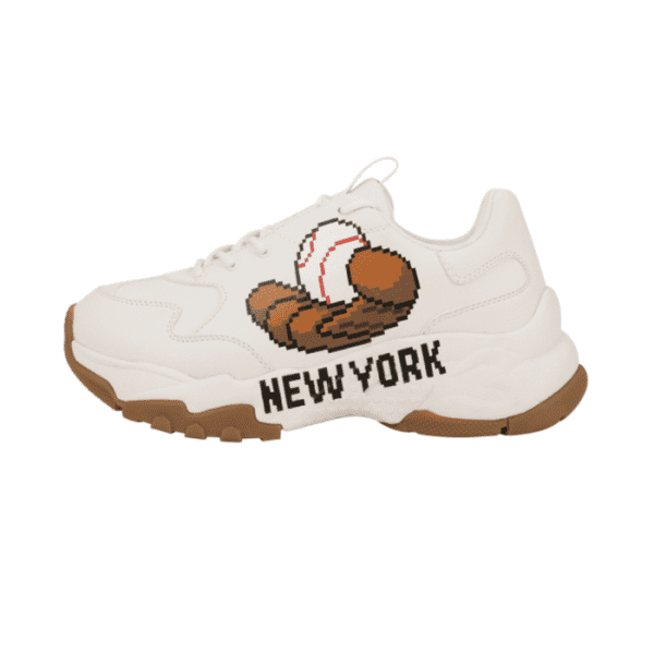 Giày MLB Big Ball Chunky Glove NY White Gum 2021