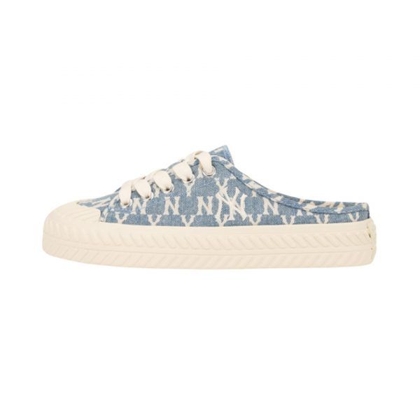 Giày MLB PlayBall Mule Mono Blue Denim