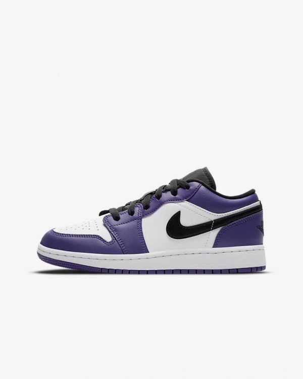 Giày Air Jordan 1 Low GS ‘Court Purple’