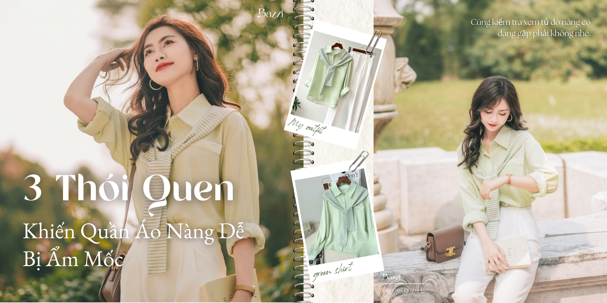 Thói quen khiến quần áo dễ bị ẩm mốc