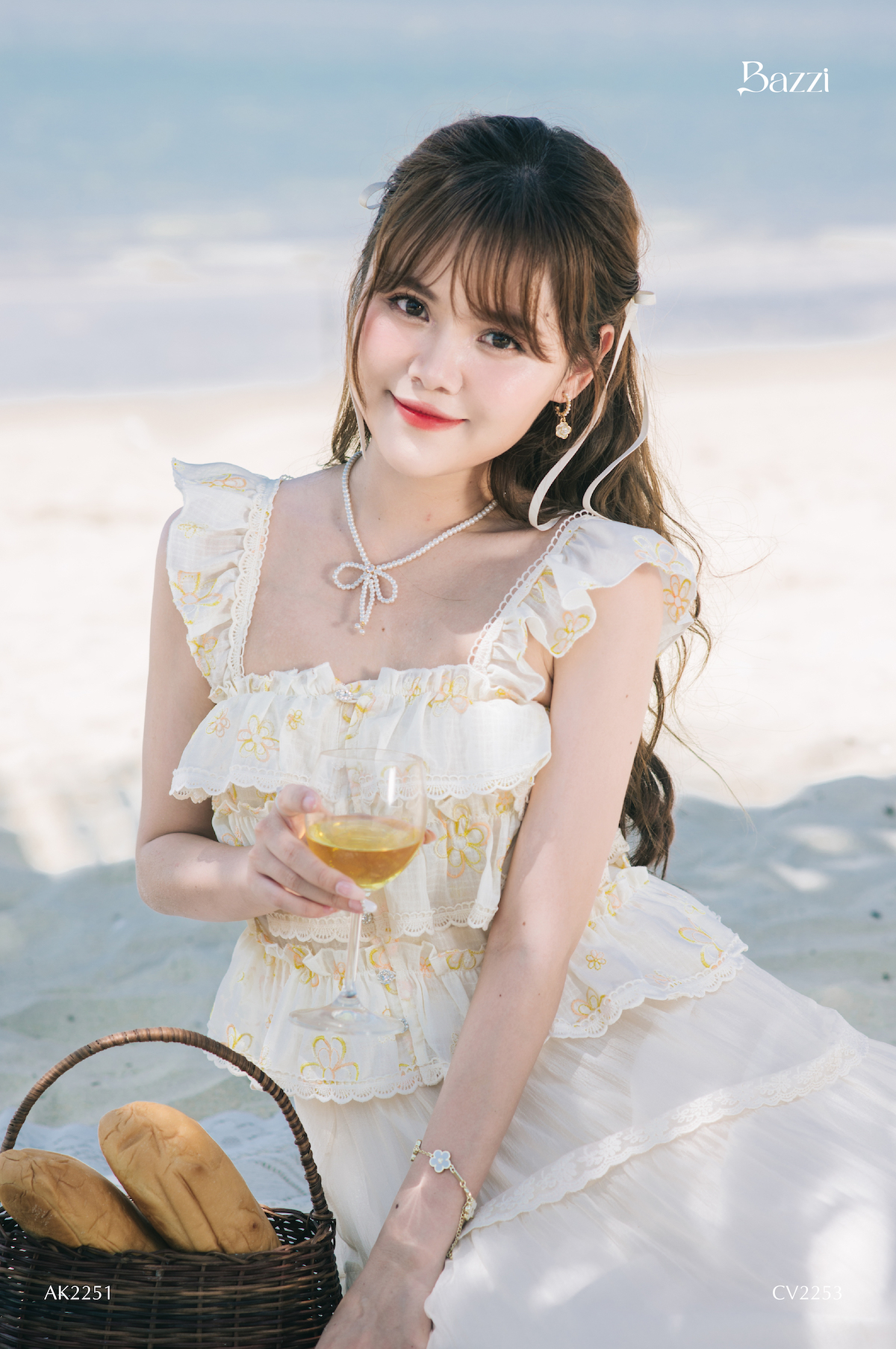AK2251 - Áo 2 dây Babydoll