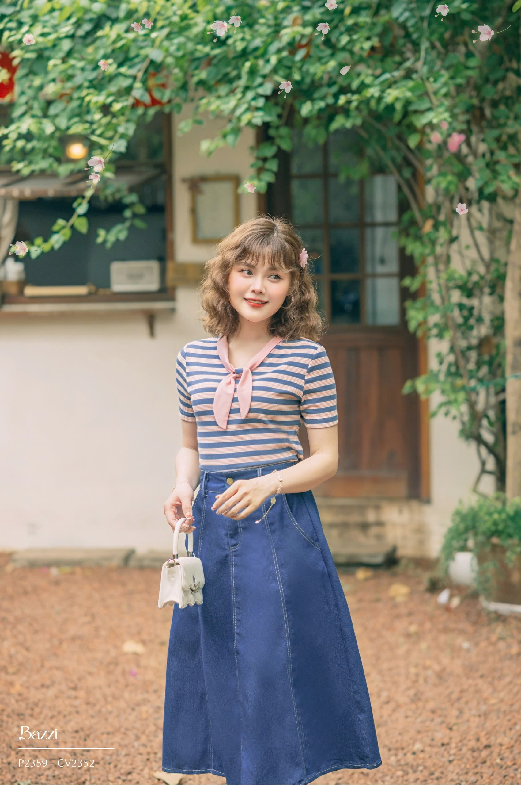 PH2359 - Áo phông nơ thỏ