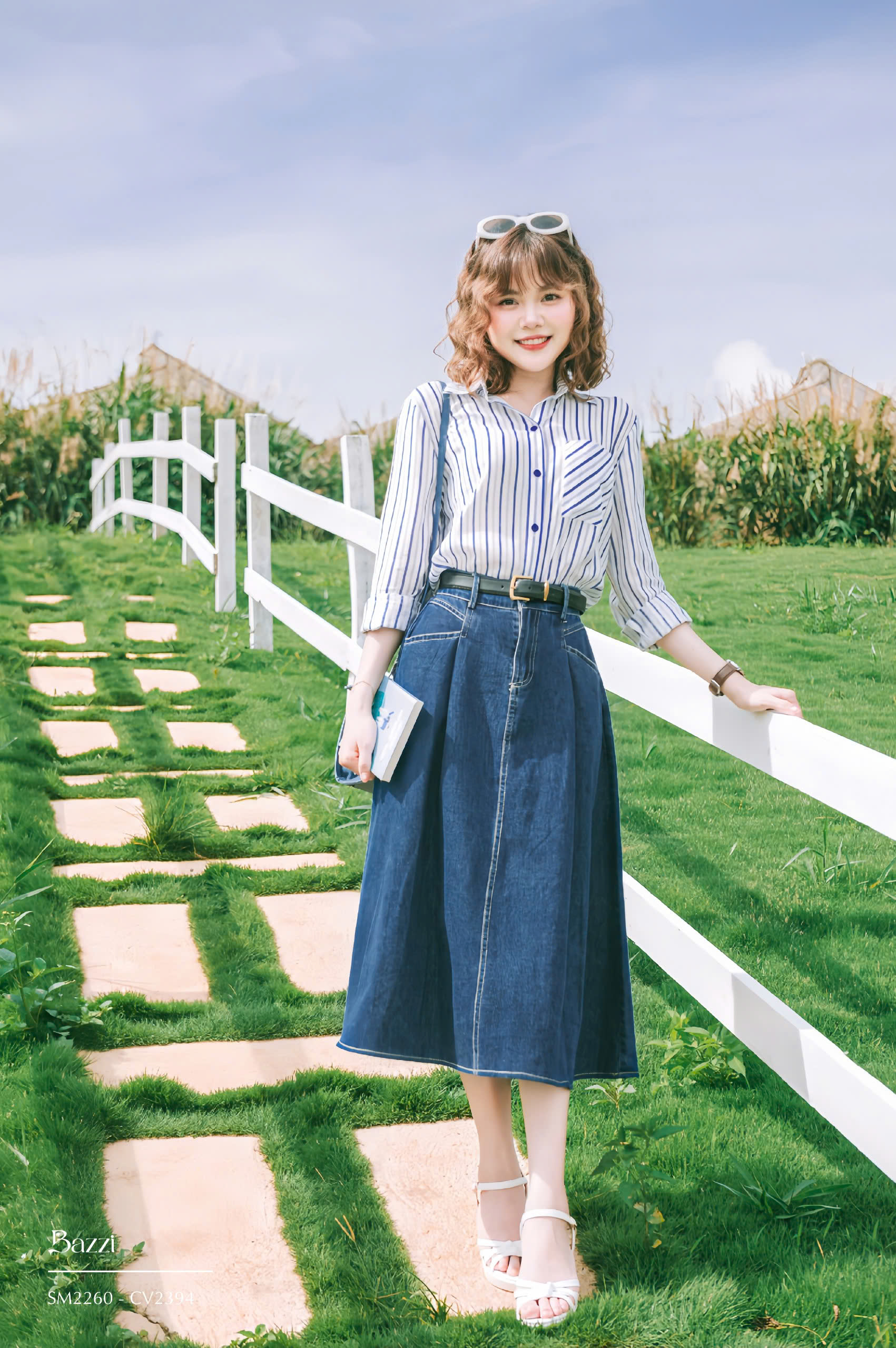 SM2260 - Sơ mi kẻ basic