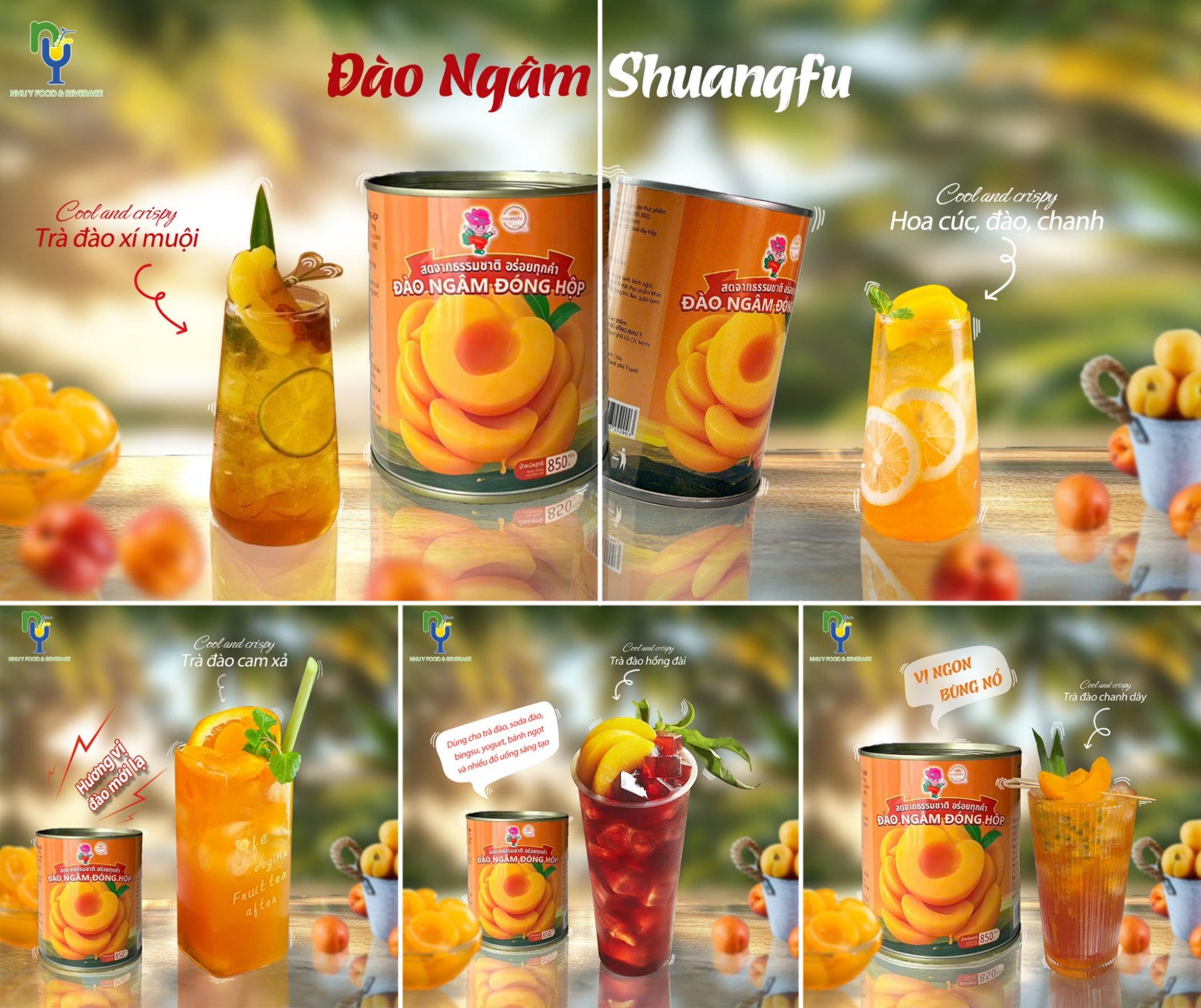 ĐÀO NGÂM SHUANGFU – TỪNG LÁT ĐÀO TƯƠI NGON, BÙNG NỔ CẢM HỨNG SÁNG TẠO!